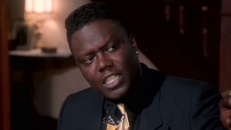 Bernie Mac talking