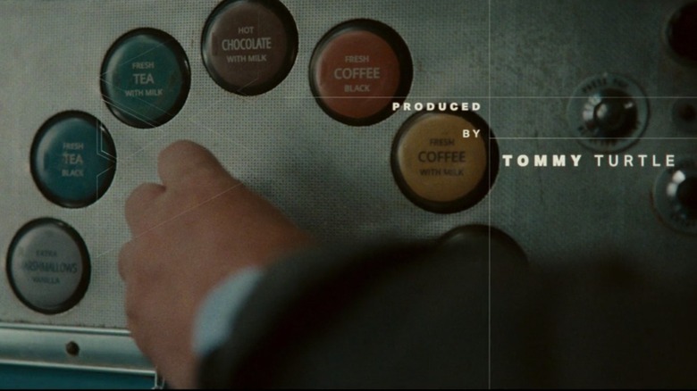 Buttons on a TVA hot cocoa machine