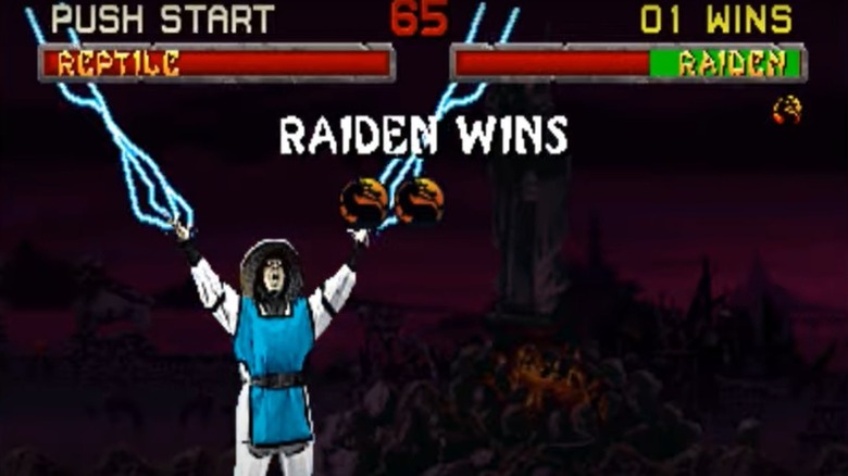 Raiden in Mortal Kombat II