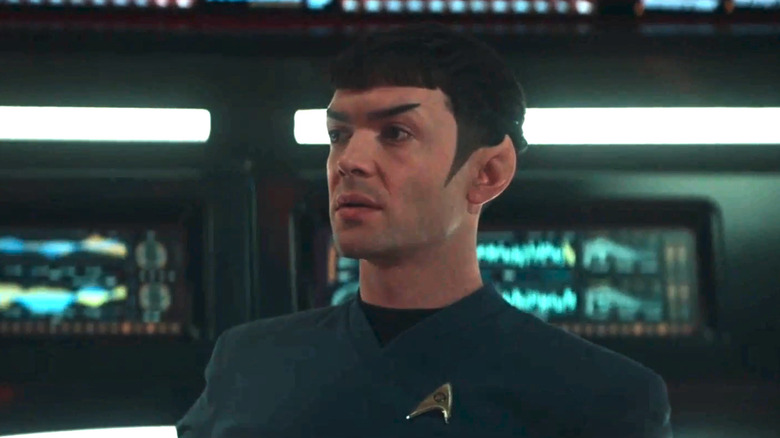 Spock on the bridge