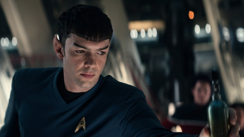 Spock works in engineering