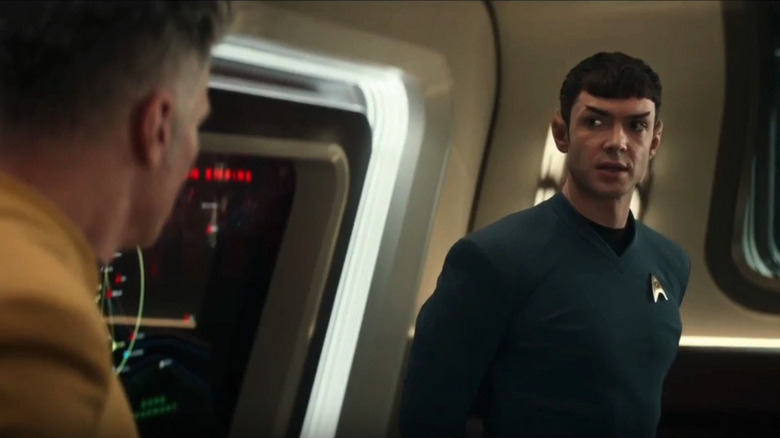 Spock turns to Pike