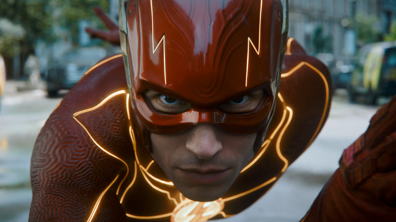 The Flash prepares to run