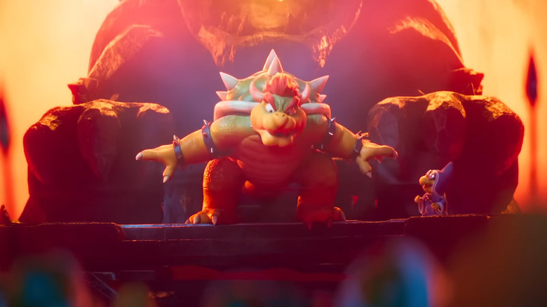 Bowser addresses his troops