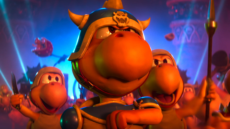 Koopas prepare for battle