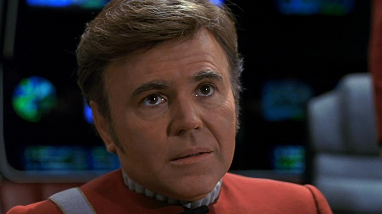 Pavel Chekov looks concerned