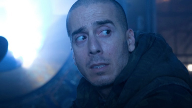 Kirk Acevedo hides as Ramse on 12 Monkeys