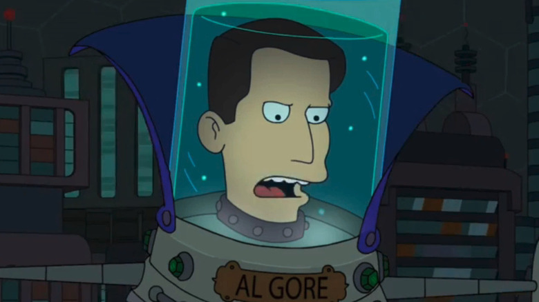 Al Gore yells at Planet Express crew