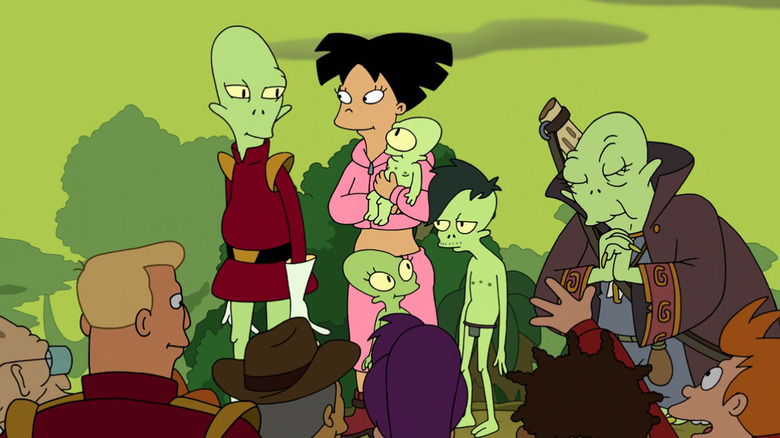 Kif and Amy welcome their children