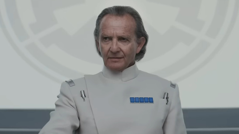 Imperial officer scowling