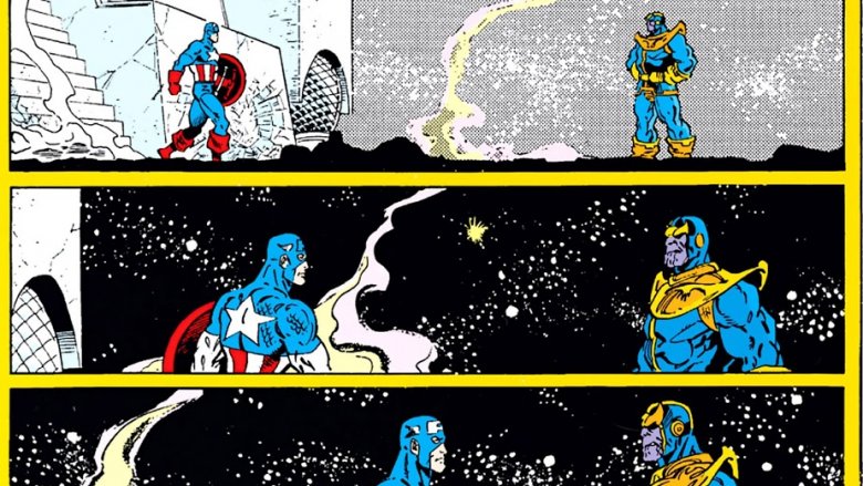 Captain America vs. Thanos