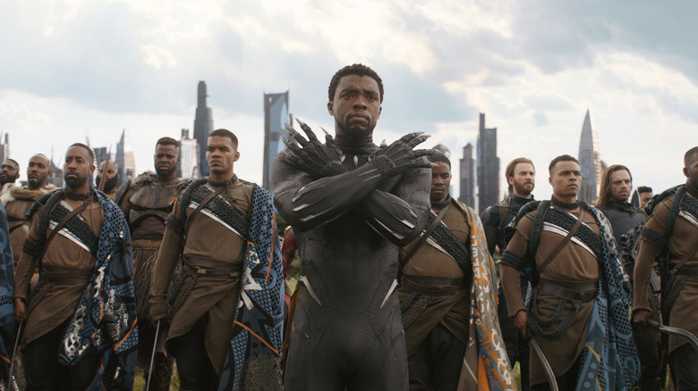 T'Challa leads his forces