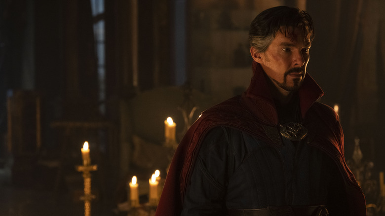 Doctor Strange surrounded by candles