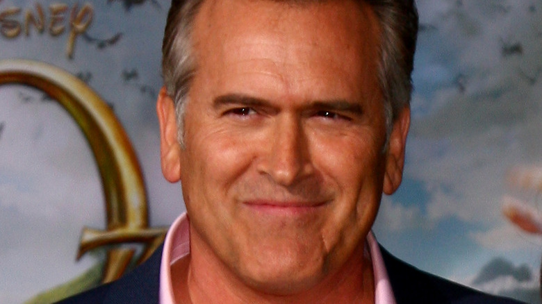 Bruce Campbell smiling