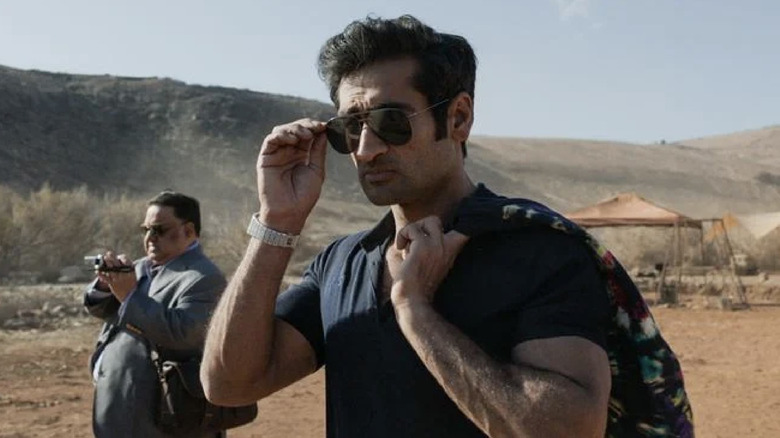 Kumail Najiani and Harish Patel in "Eternals"