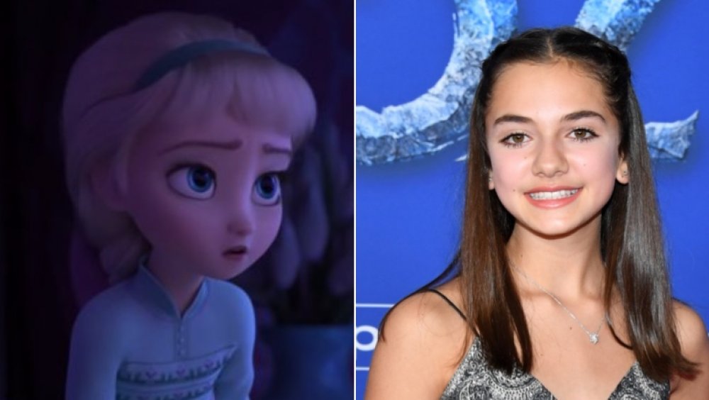 Young Elsa from Frozen 2, Mattea Conforti