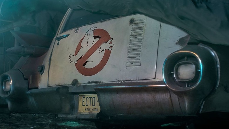 The Ecto-1, as seen in "Ghostbusters: Afterlife"