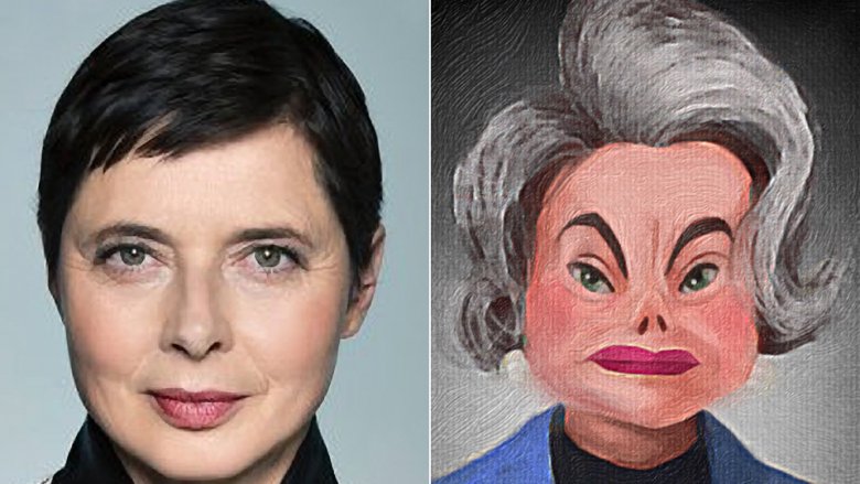 Isabella Rossellini as the Ambassador in Incredibles 2