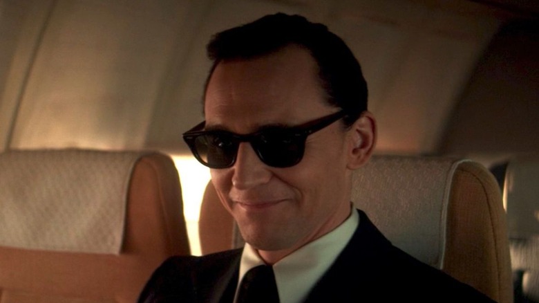 Loki smiling as DB Cooper