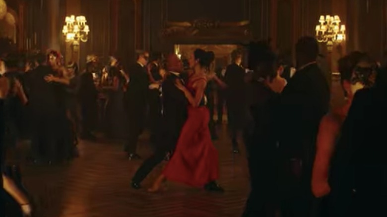 Hartley and The Bishop dancing tango