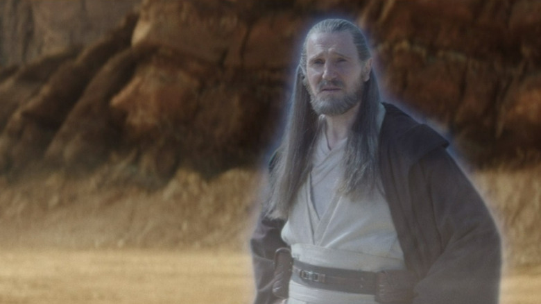 Liam Neeson as Qui-Gon Jinn