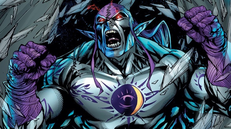 Eclipso attacking