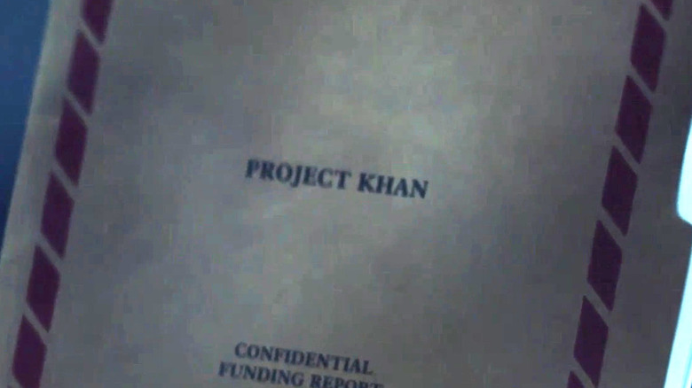 A folder labeled Project Khan