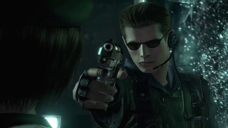 Wesker betraying everyone in RE1