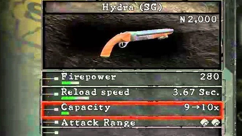 The Hydra Shotgun in Resident Evil 5