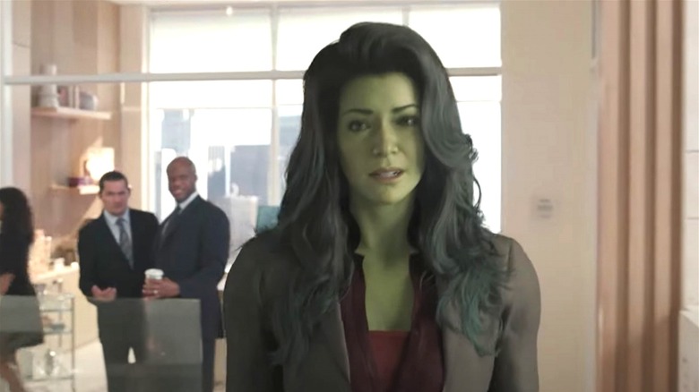 She-Hulk at her new law firm