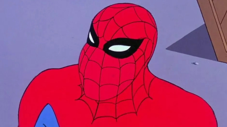 Spider-Man in his '60s cartoon