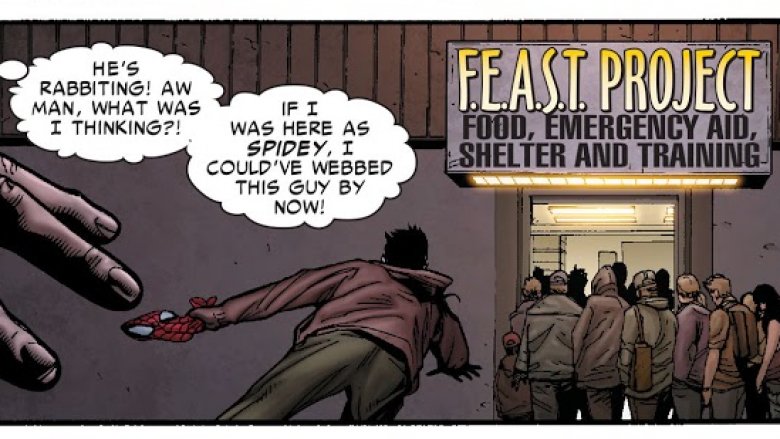 Spidey heads into FEAST.