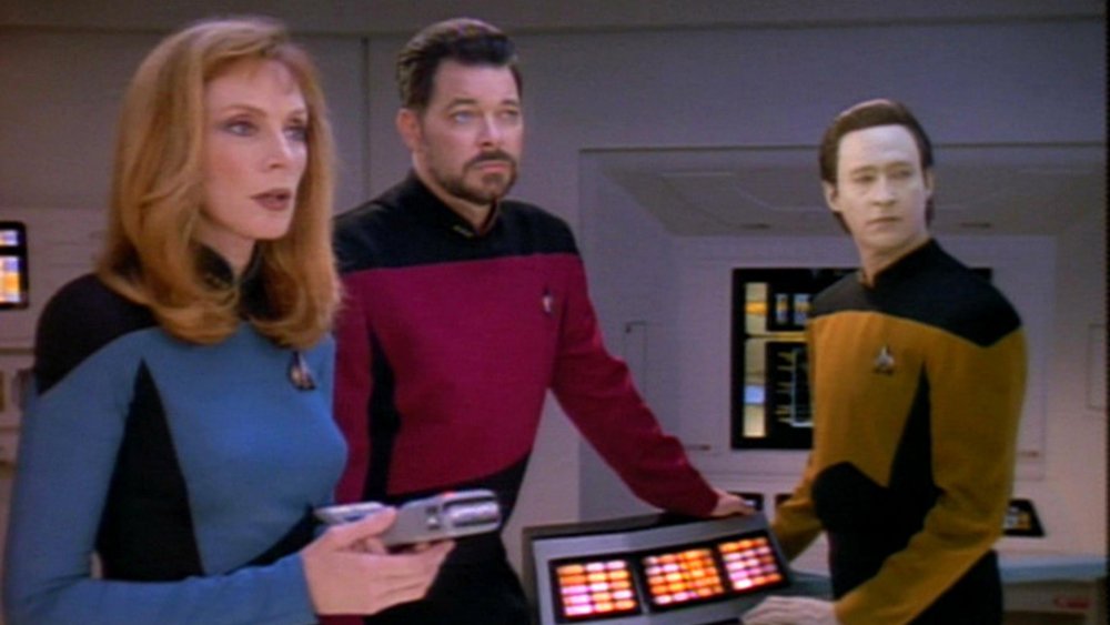Scene from Star Trek: TNG