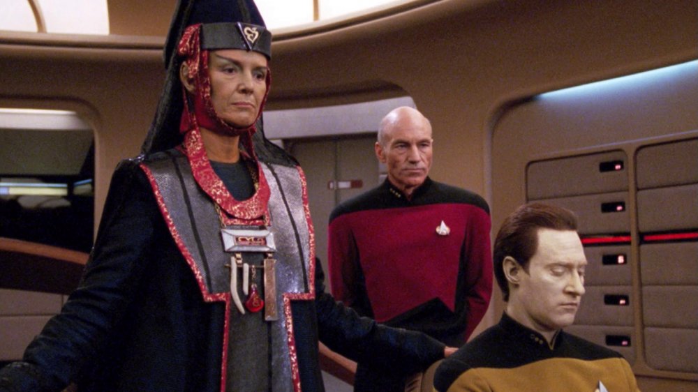 Scene from Star Trek: TNG