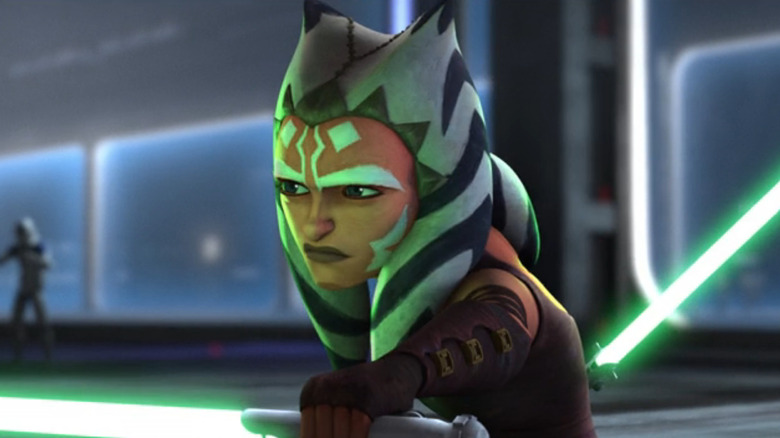 Ahsoka after landing jump