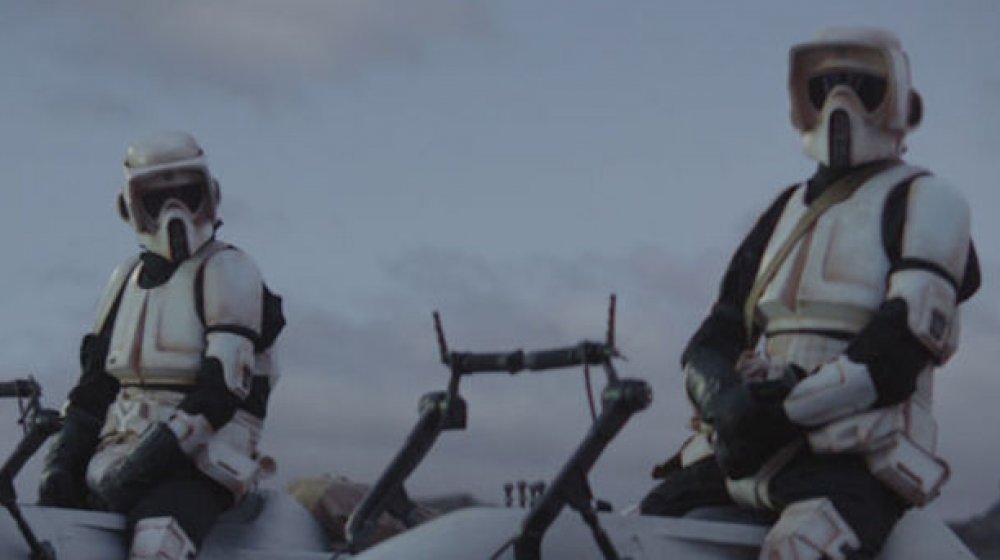 Speeder bike troopers in The Mandalorian