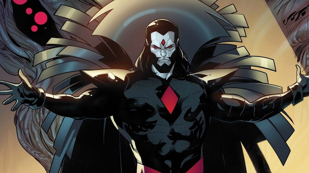 Mr. Sinister holds court, from Marvel Comics