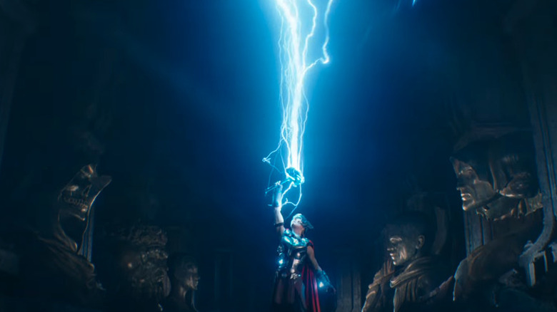 Mighty Thor accesses Mjolnir's power