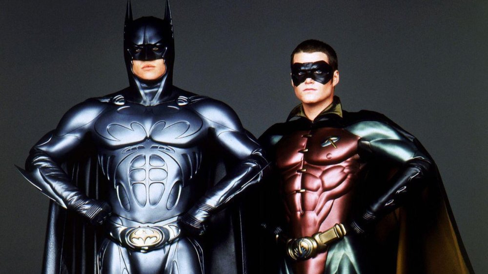 Val Kilmer as Batman and Chris O'Donnell as Robin