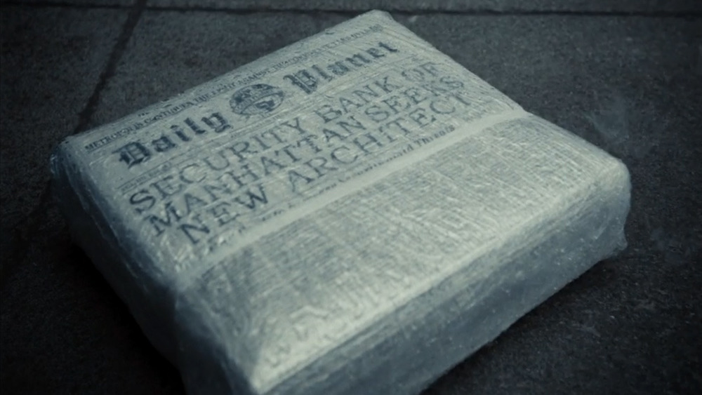 A Daily Planet newspaper