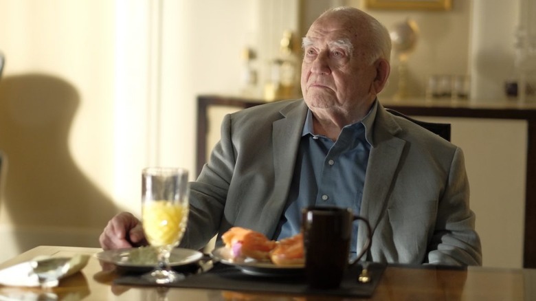 Ed Asner on "Cobra Kai"