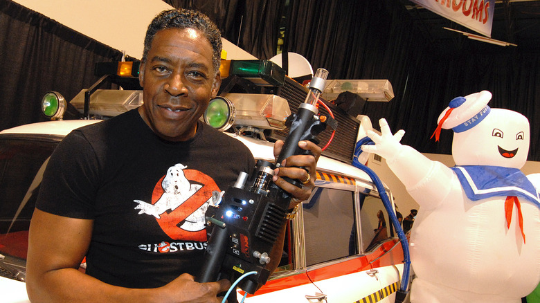 Ernie Hudson at a Ghostbusters event