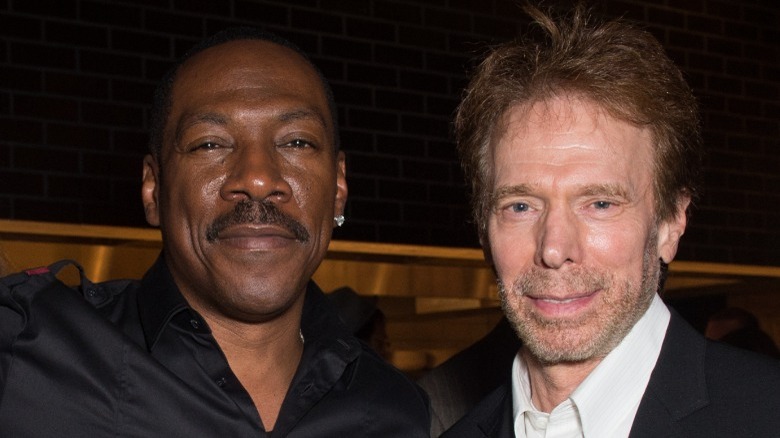 Eddie Murphy and Jerry Bruckheimer smiling