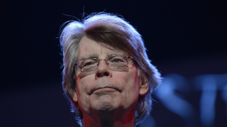 Stephen King smiling 