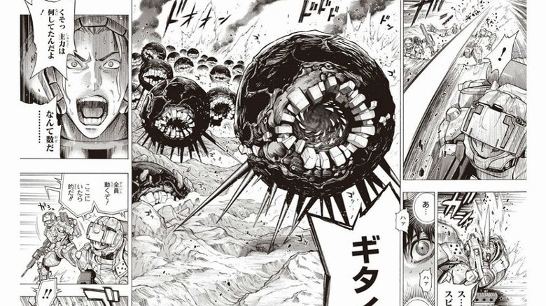 All You Need Is Kill manga page featuring mimics