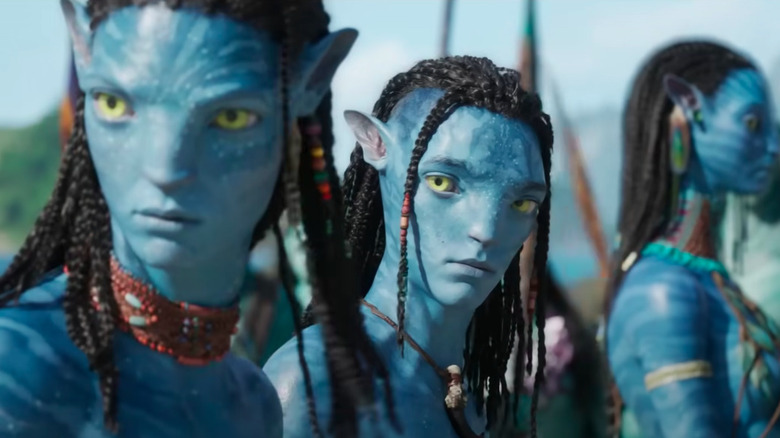 the Sully family in Avatar: The Way of Water