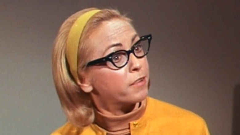 Virgina Vincent, in glasses