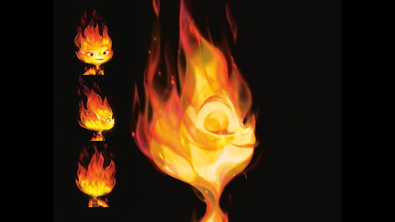 Concept designs of Ember from various angles