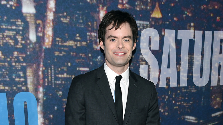 Bill Hader poses