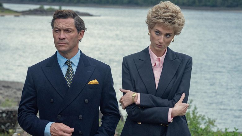 Debicki and West appear as Diana and Charles 